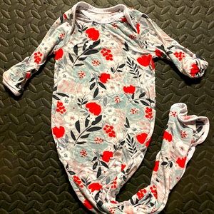 Little Sleepies Knotted Gown - Newborn